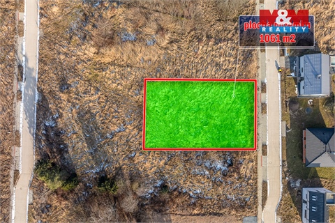 Prodej stavebního pozemku, 1 061 m² - 2