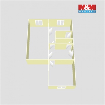 Prodej bytu 2+1, 48 m² - 6
