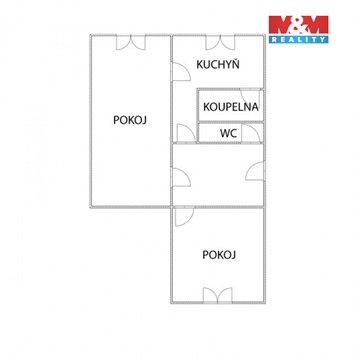 Prodej bytu 2+1, 48 m² 6