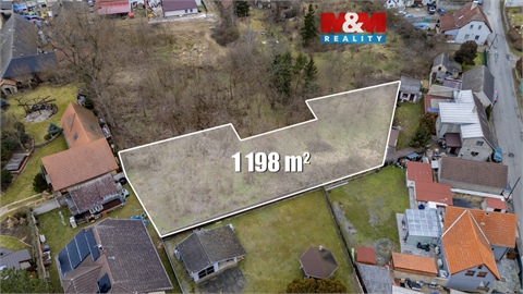 Prodej stavebního pozemku, 1 198 m² - 0