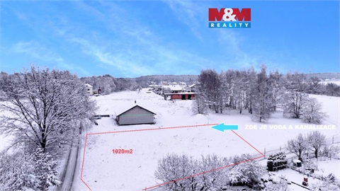 Prodej stavebního pozemku, 1 020 m² 0