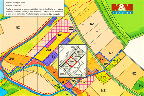 Prodej stavebního pozemku, 878 m² - 8