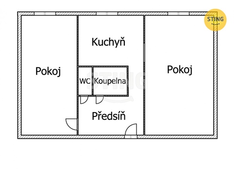 Prodej bytu 2+1, 52 m² - 8