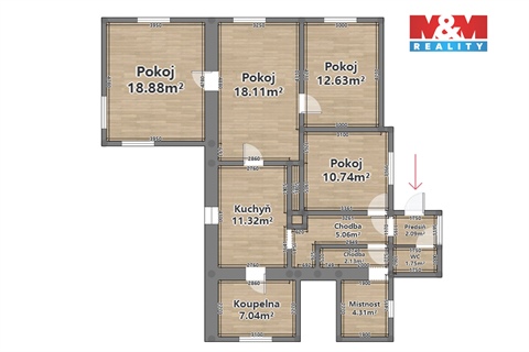 Prodej rodinného domu, 94 m² - 12
