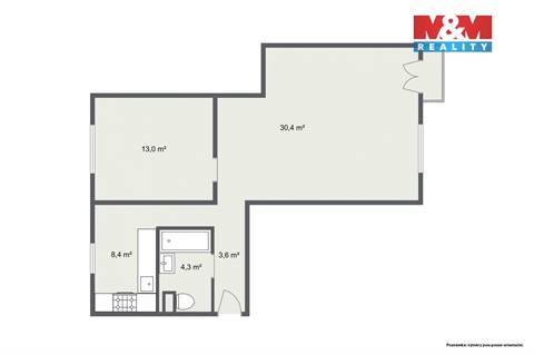 Prodej bytu 3+1, 63 m² 14