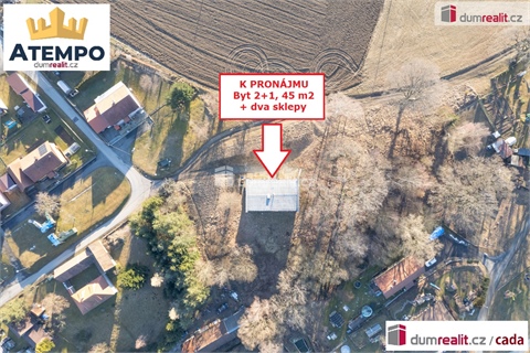 Pronájem bytu 2+1, 45 m² - 0