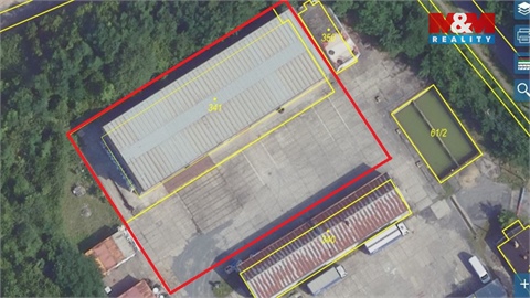 Pronájem skladu / haly, 765 m² - 0