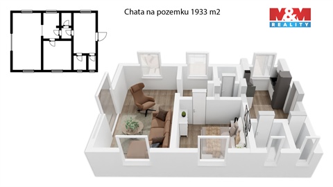 Prodej pozemku, 1 933 m² 2