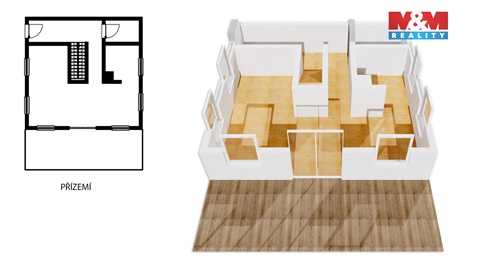 Prodej chaty / chapuly, 76 m² - 10