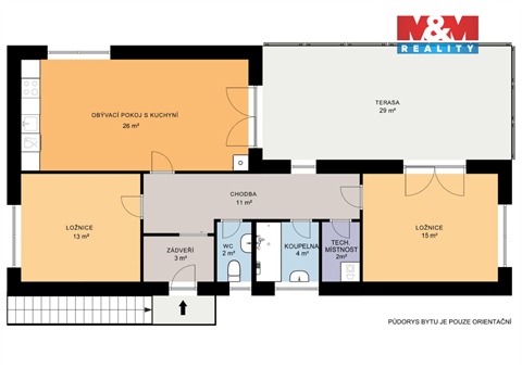 Prodej bytu 3kk, 76 m² 10