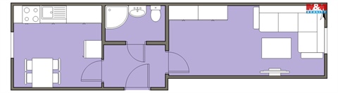 Pronájem bytu 1+1, 25 m² 4