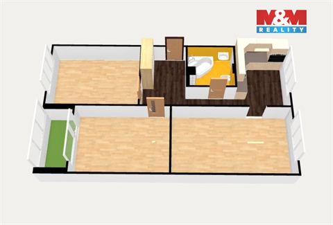 Prodej bytu 3+1, 84 m² 24