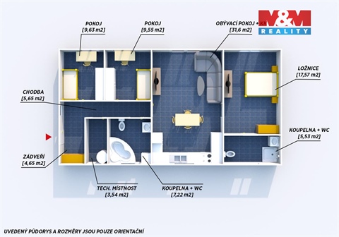 Prodej rodinného domu, 95 m² - 6
