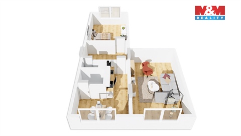 Prodej bytu 2+1, 63 m² 4