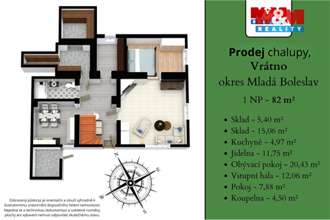 Prodej chaty / chapuly, 149 m² - 8