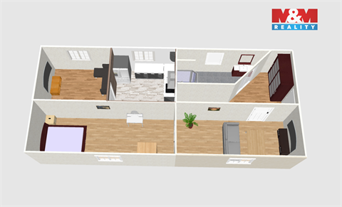 Prodej bytu 3+1, 72 m² - 0