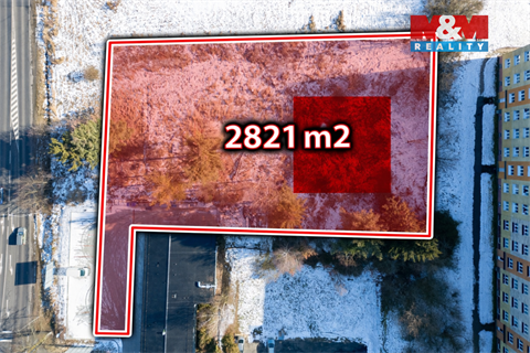 Prodej pozemku pro komerční výstavbu, 2 821 m² - 0