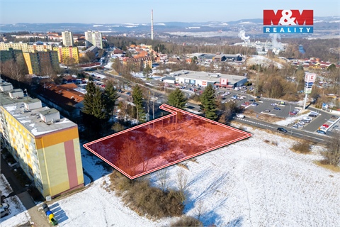 Prodej pozemku pro komerční výstavbu, 2 821 m² 2