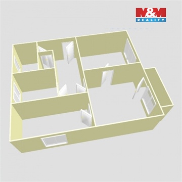 Pronájem bytu 3+1, 73 m² 4