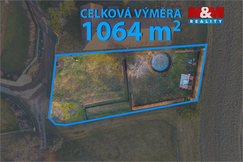 Prodej stavebního pozemku, 1 064 m² - 2