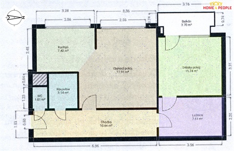 Prodej bytu 2+1, 63 m² 26