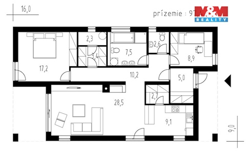 Prodej rodinného domu, 97 m² 4