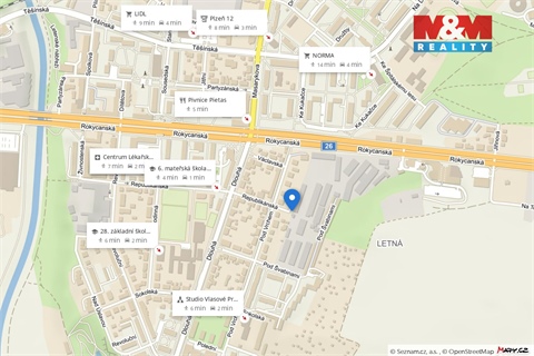 Pronájem kanceláře, 21 m² - 2