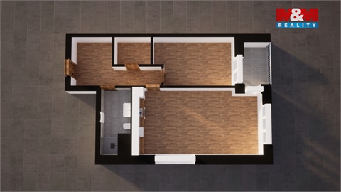 Pronájem bytu 2kk, 60 m² - 14