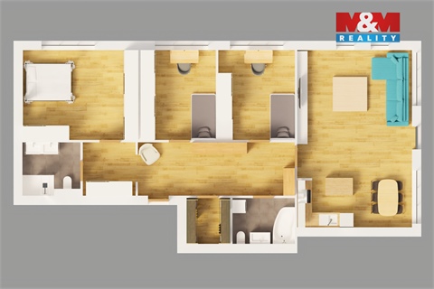 Prodej bytu 4kk, 120 m² 16