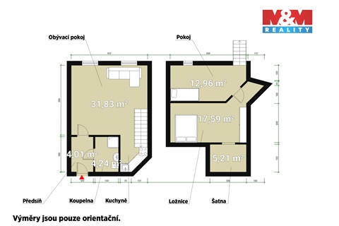 Prodej bytu 3kk, 78 m² - 10