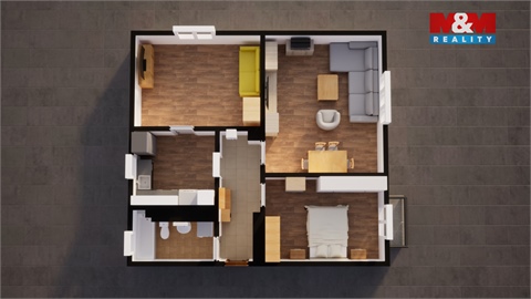 Prodej bytu 3+1, 67 m² - 14