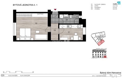 Pronájem bytu 1+1, 47 m² 8