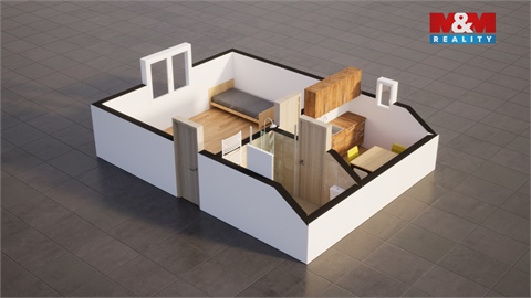 Pronájem bytu 1kk, 30 m² 6