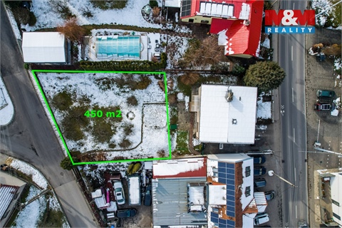 Prodej stavebního pozemku, 450 m² - 0