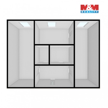 Pronájem bytu 2+1, 57 m² 2
