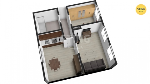 Prodej bytu 3kk, 57 m² 2