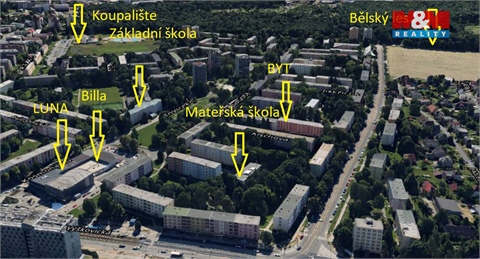 Pronájem bytu 3+1, 56 m² 14