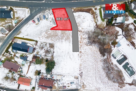 Prodej stavebního pozemku, 483 m² - 0