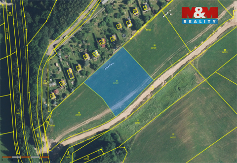 Prodej stavebního pozemku, 2 738 m² 2