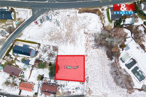Prodej stavebního pozemku, 796 m² - 0