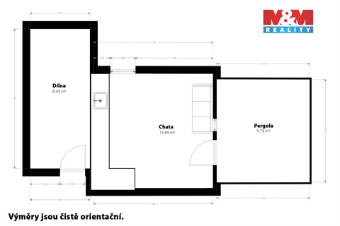 Prodej chaty / chapuly, 26 m² - 16