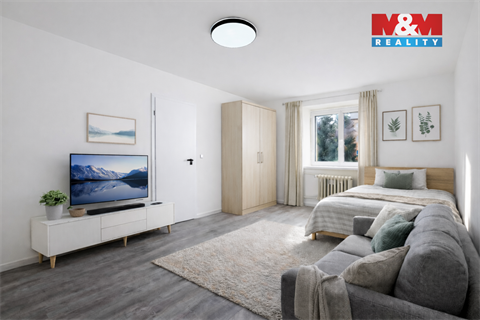 Pronájem bytu 1+1, 32 m² - 4