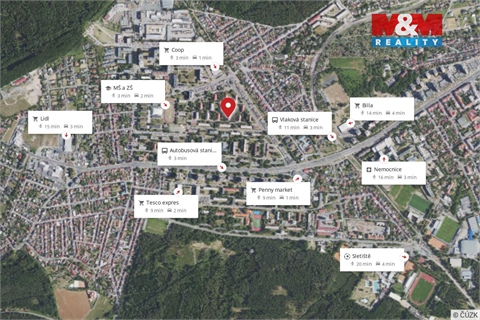 Pronájem bytu 1+1, 32 m² - 6