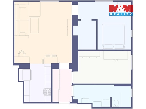 Prodej bytu 3kk, 80 m² 2
