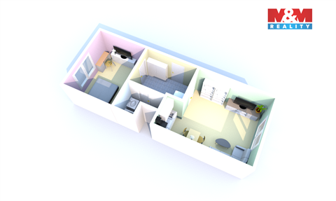 Pronájem bytu 2kk, 42 m² 10