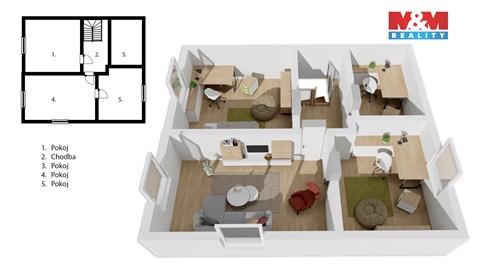 Prodej rodinného domu, 131 m² - 6