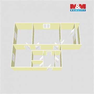 Pronájem bytu 3+1, 66 m² - 4