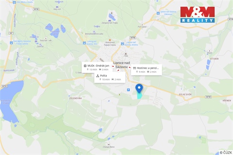 Prodej stavebního pozemku, 3 300 m² - 2