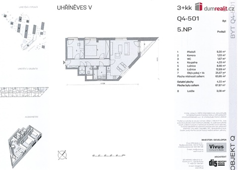 Prodej bytu 3kk, 68 m² 18