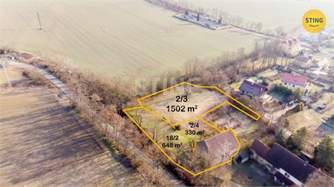 Prodej stavebního pozemku, 2 480 m² - 2